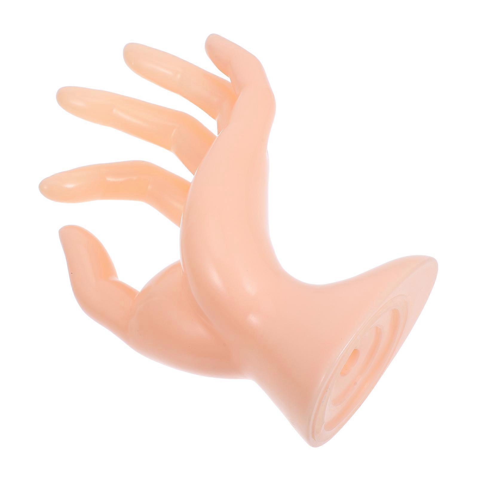 Resin Hand Form Jewelry Display Stand for Bracelet Ring Necklace 1 Set