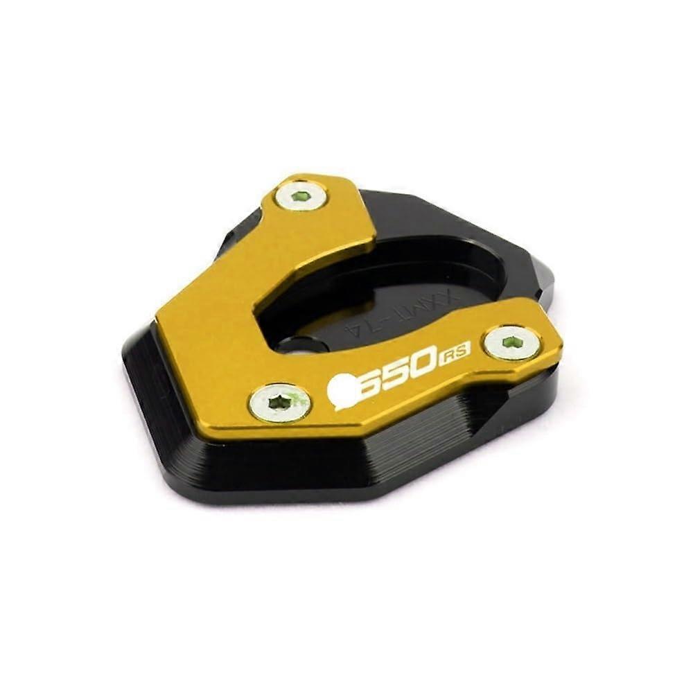CNC Kickstand Extension Pad for Z650RS Z650 RS 2022-2023 Motorcycle Support Footrest Side Stand Sturdy Black