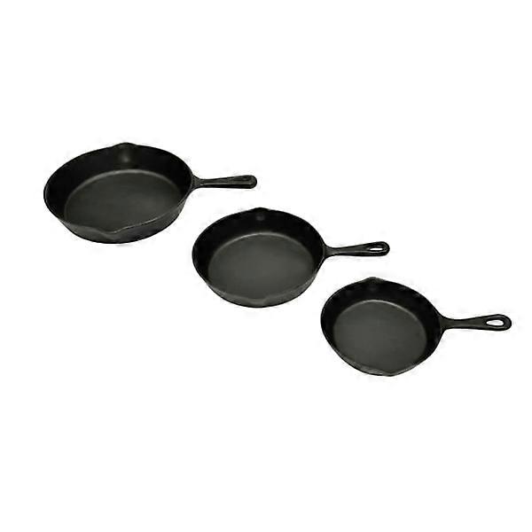 Frying pan 3-pack 17,21,27cm in diameter