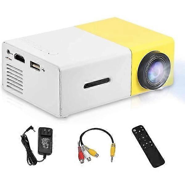 Portable 1080p Mini Projector for Home Theater Movie Support Laptop Smartphone Hdmi Input