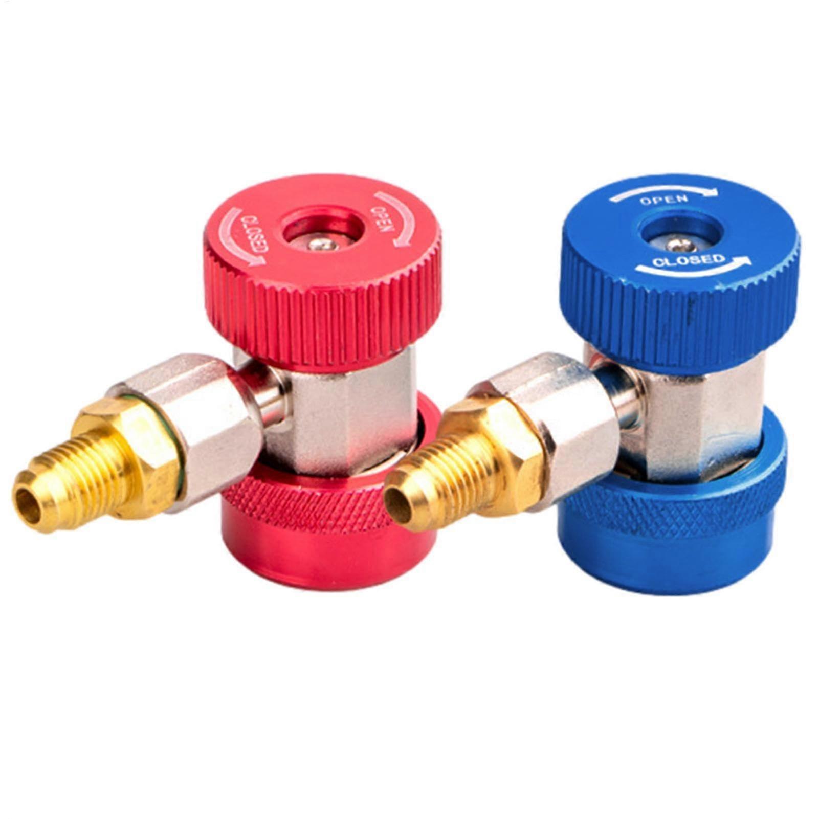 Quick Coupling R1234Yf to R134A Adapter, AC Connectors  1234Yf to 134A Conversion Kit