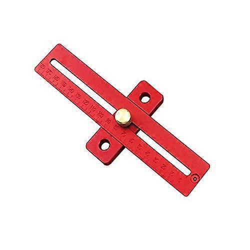 Gauge T-170 T-270 T-370 Aluminium Alloy Measuring T-Type Scriber Woodworking Precision Ruler Color T-170