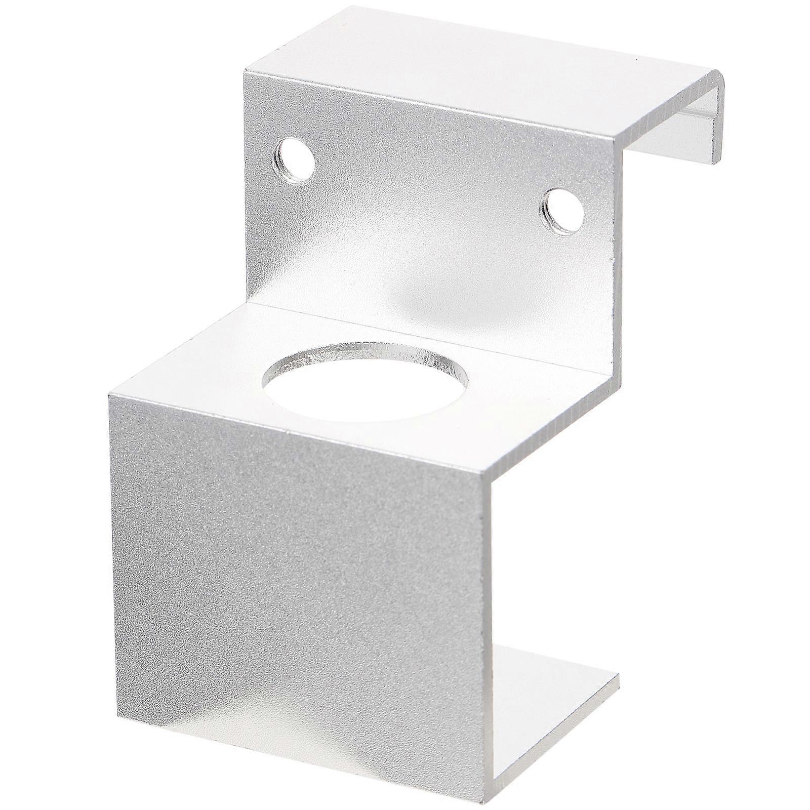 Clip de tube d’eau d’aquarium en acier inoxydable Porte-tuyau d’aquarium Argent pratique durable 0,5 pouce