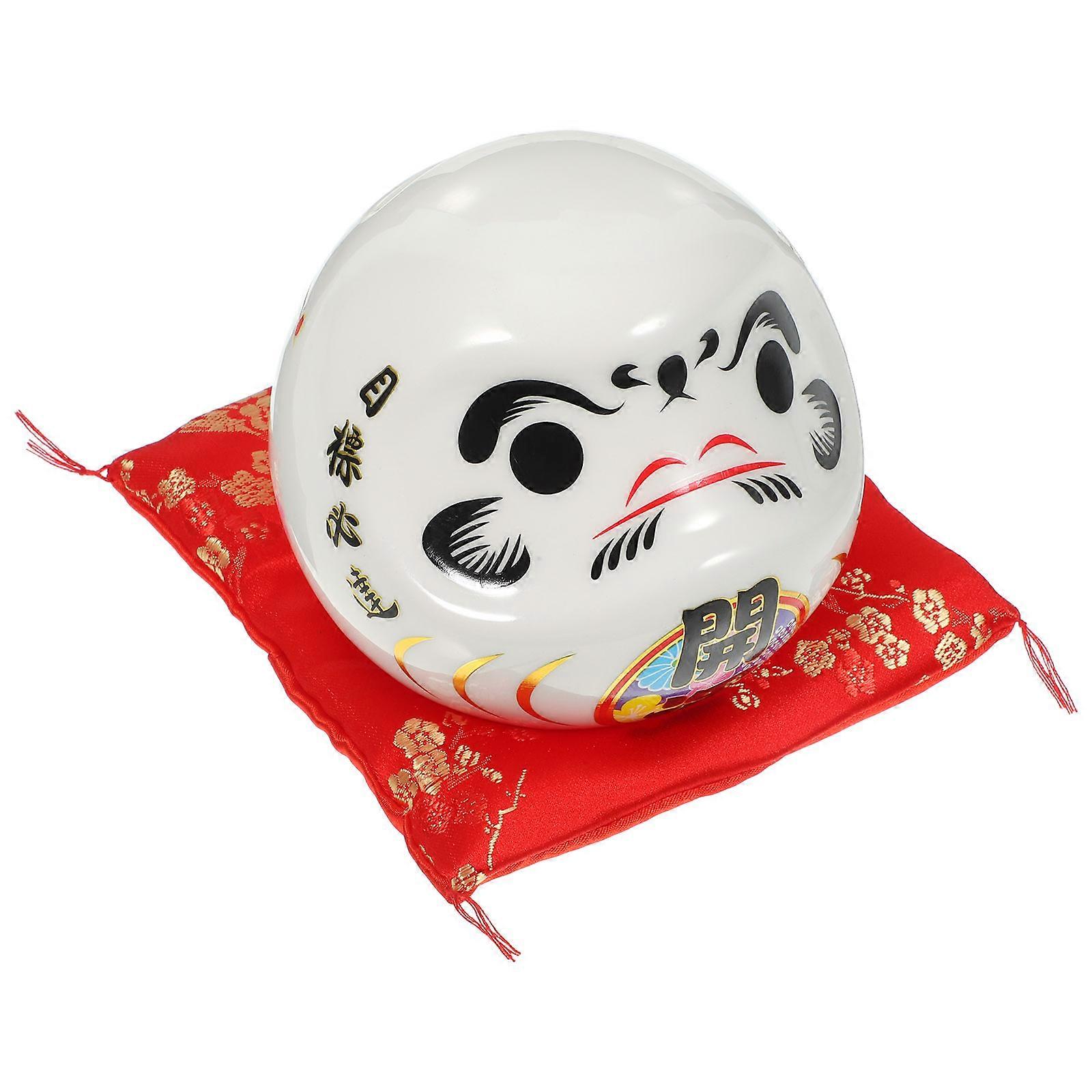 Ceramic Figurines White Doll for Decor Unique Charm for Home