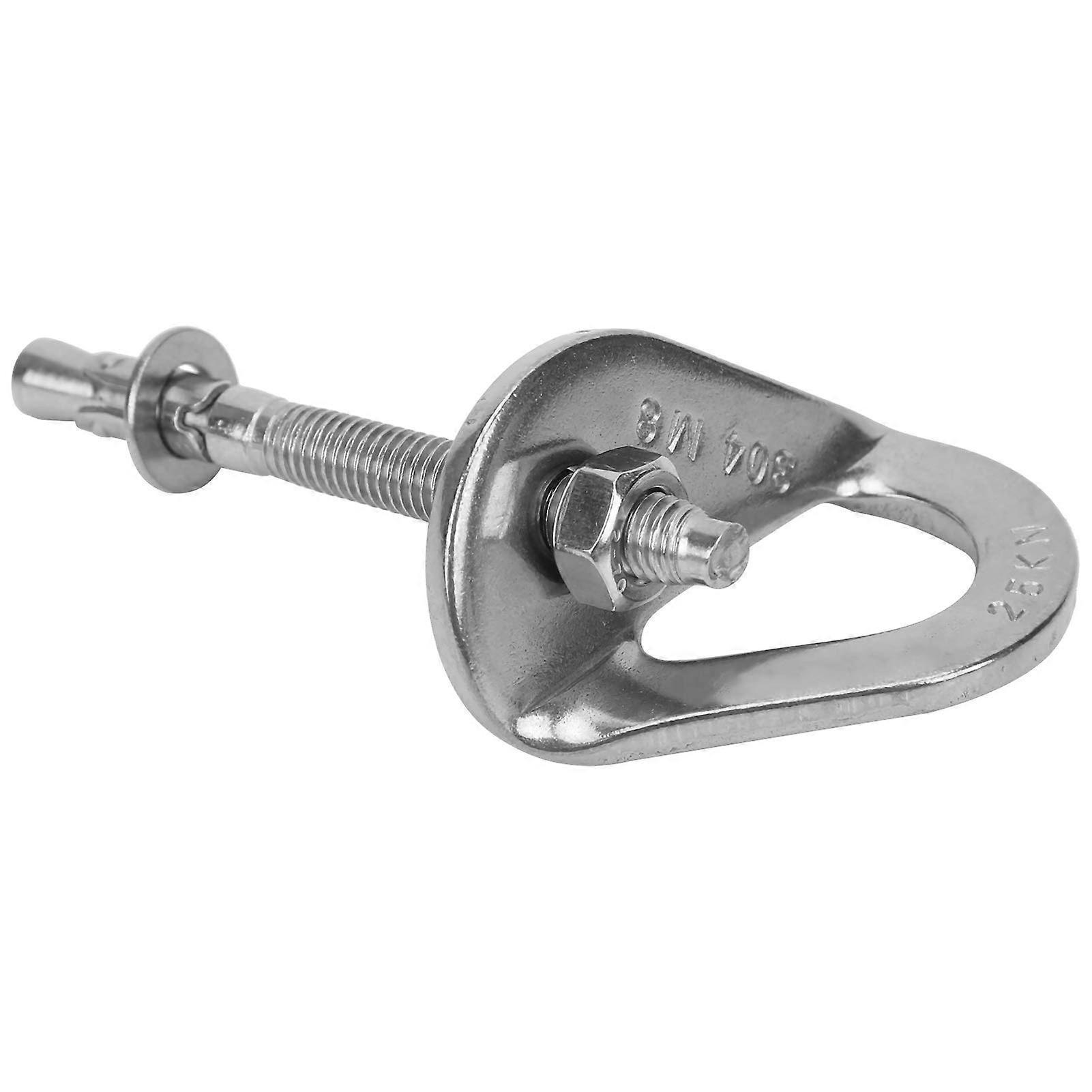 Stainless Steel Climbing Anchor Set, 25KN Load Capacity Performance Climbing Bolts with Expansion Nuts for Mountaineering, Outdoor, and Caving.