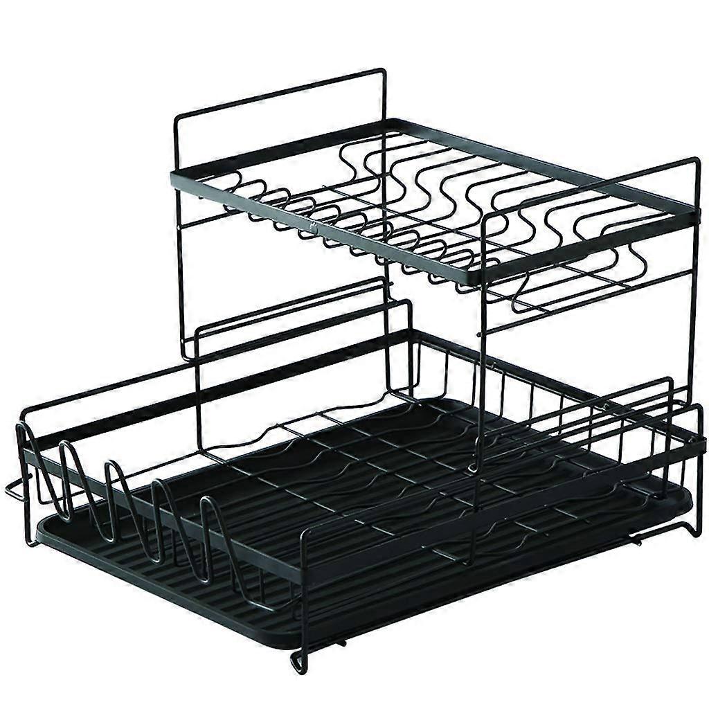 Large Metal Over Kitchen Sink Dish Drying Rack Countertop Dish Drying Rack / 17.3 Inch/ Space Saving