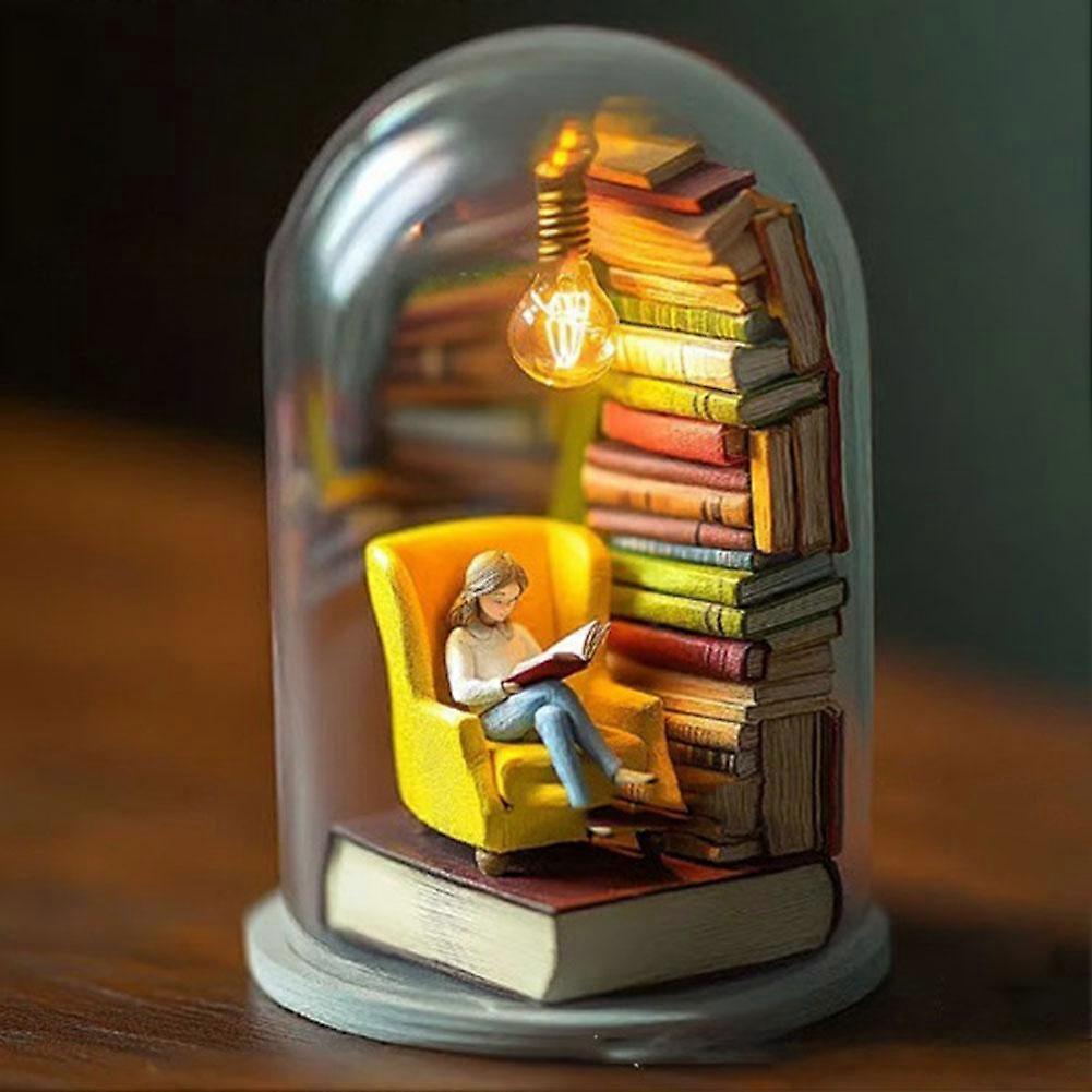 Cross border test tube reading person Reader Night Light reading night light