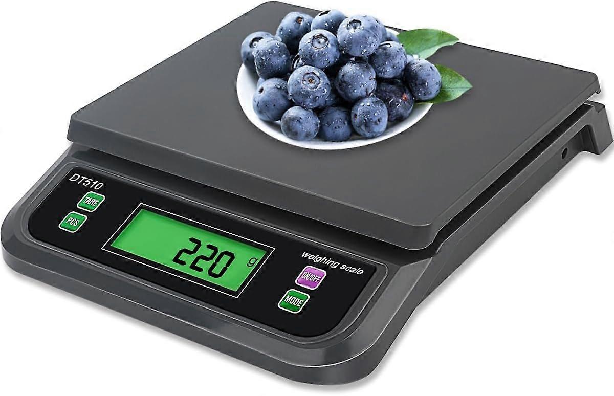Professional Baking Electronic Scale 30kg/1g 6-Unit Conversion Large LCD Display