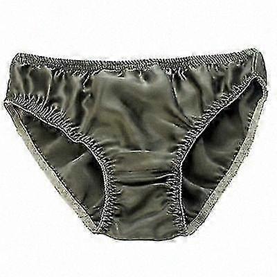 Férfi 100% természetes selyem boxer alsónadrág egyszínű fehérnemű X-Large
