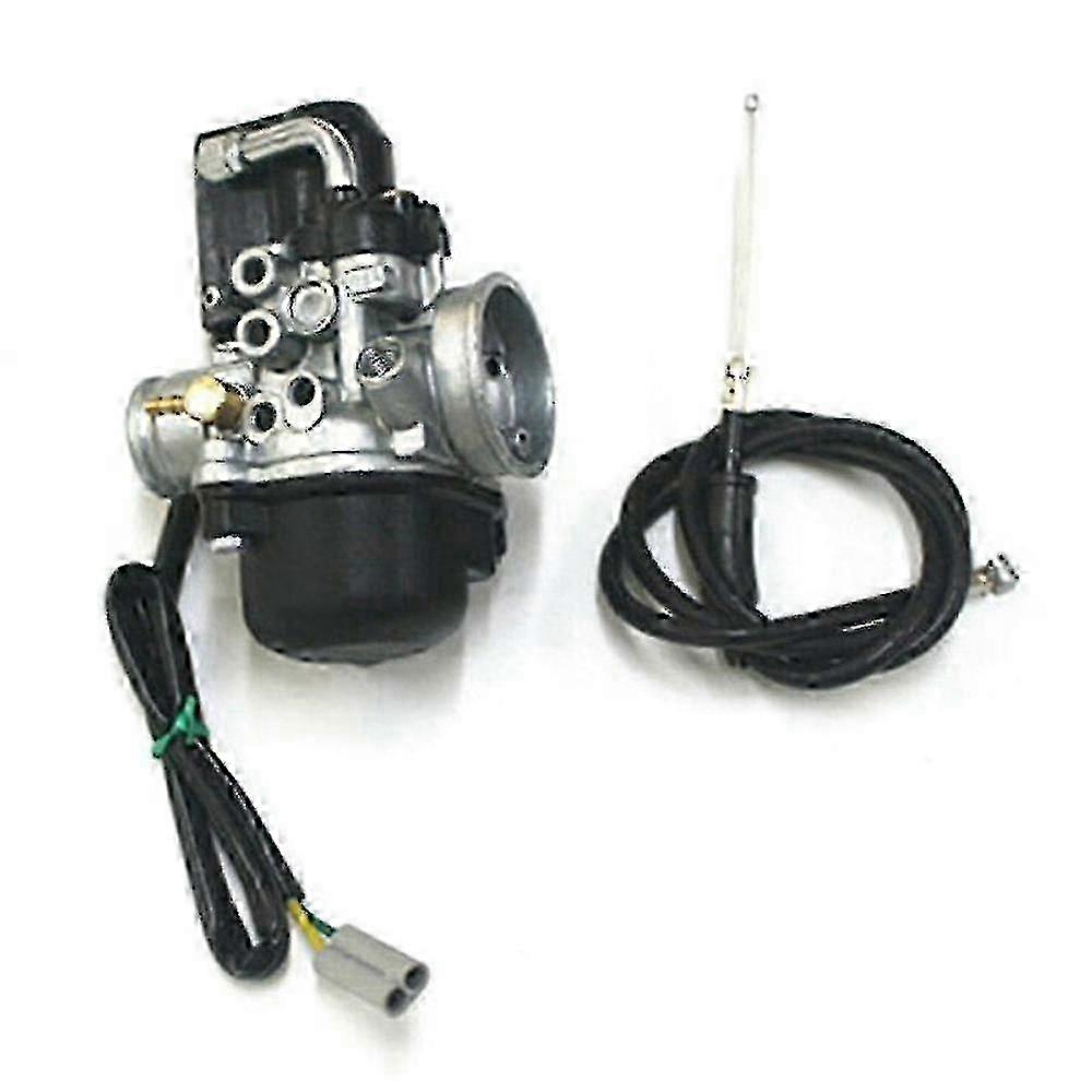 Adjusted Title: Piaggio NrG50 Typoon50 Vespa Carburetor with E-choke for 17.5mm Intake