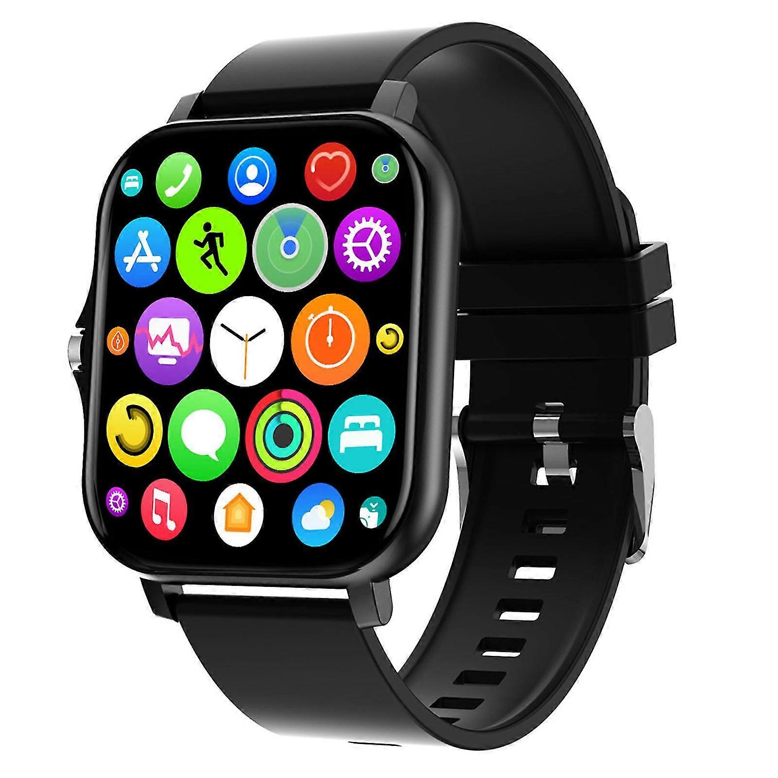 1.7 Inch Bluetooth Smart Watch Full Touch Screen Health Monitoring Customizable Interface