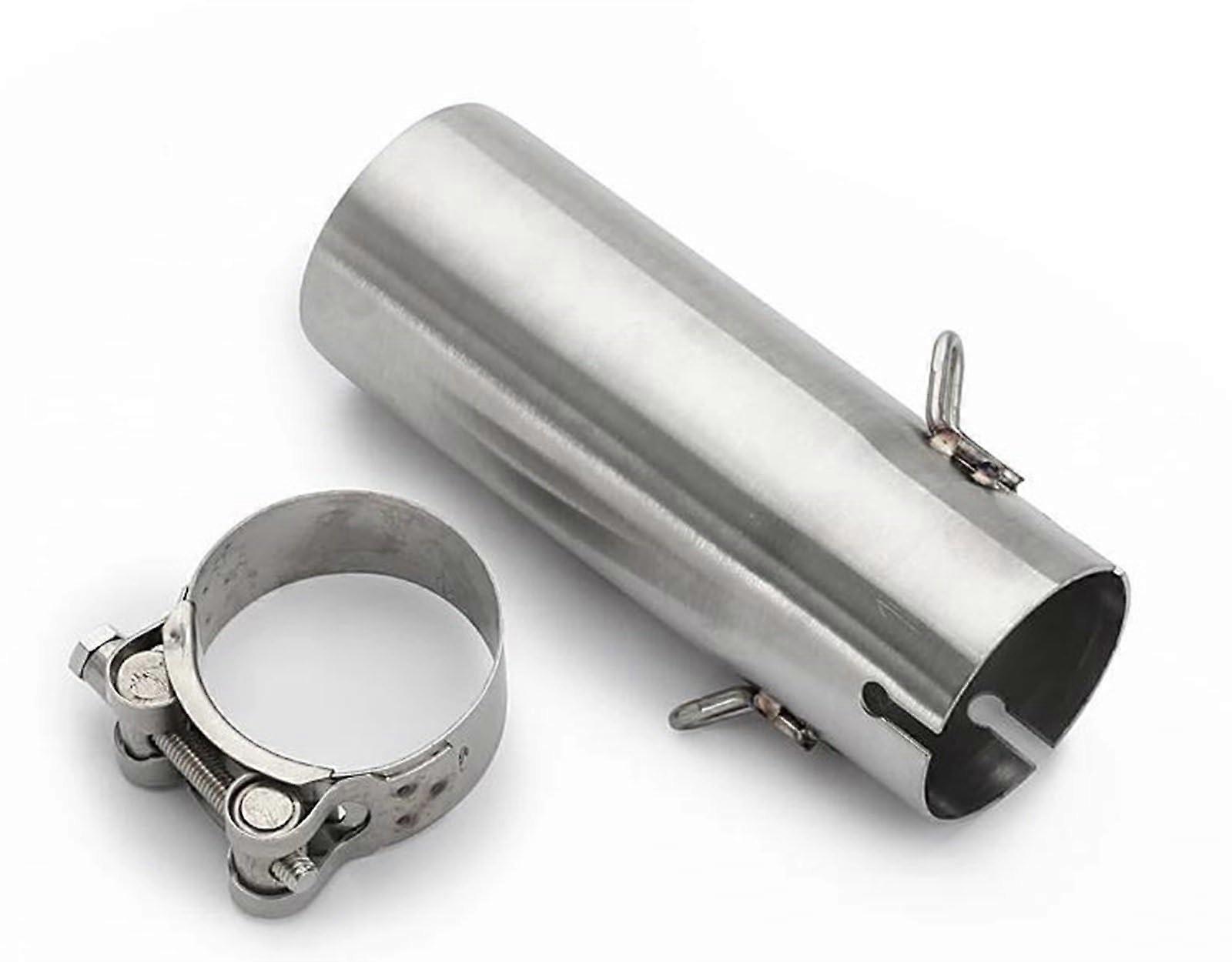 Exhaust system exhaust pipe motorcycle exhaust 51 mm silencer pipe intermediate connecting pipe for Yamaha R6 YZF R6 2006 2007 2008