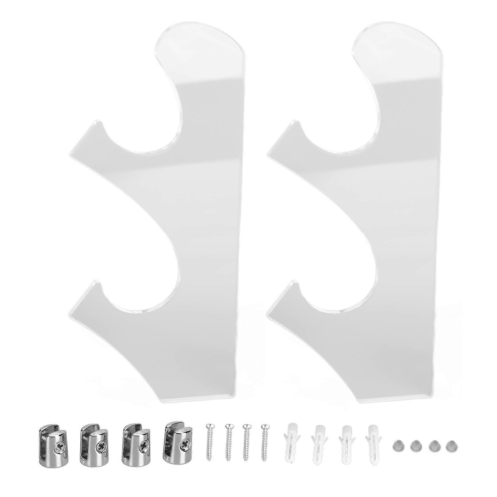 1 Pair/Set Vintage Multi-Layer Sword Stand, Shatter-Resistant, Clear Acrylic Sword Holder