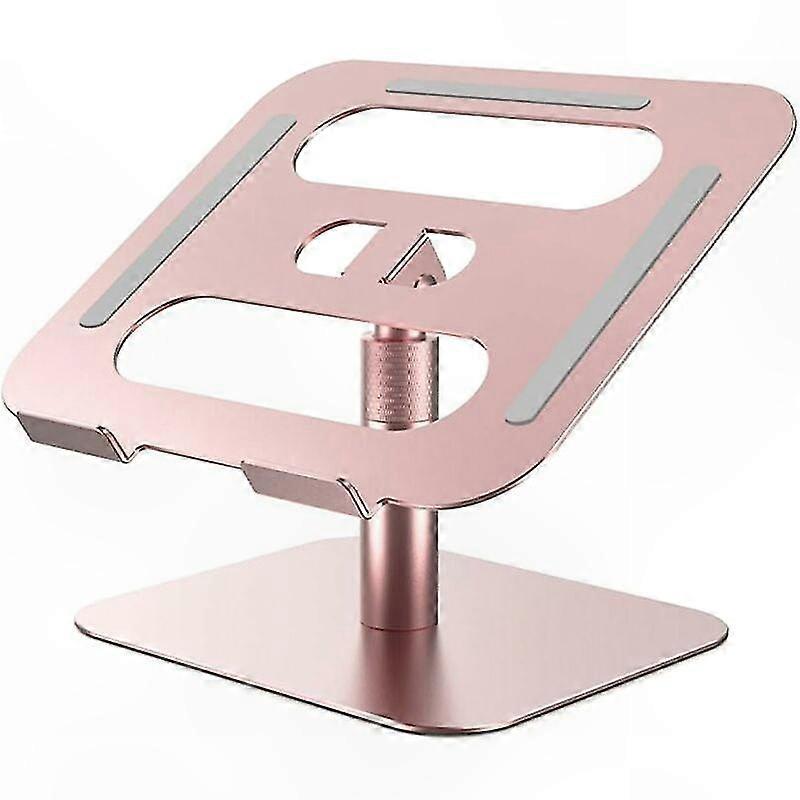 Portable Laptop Stand with Adjustable Height (Rose Gold)