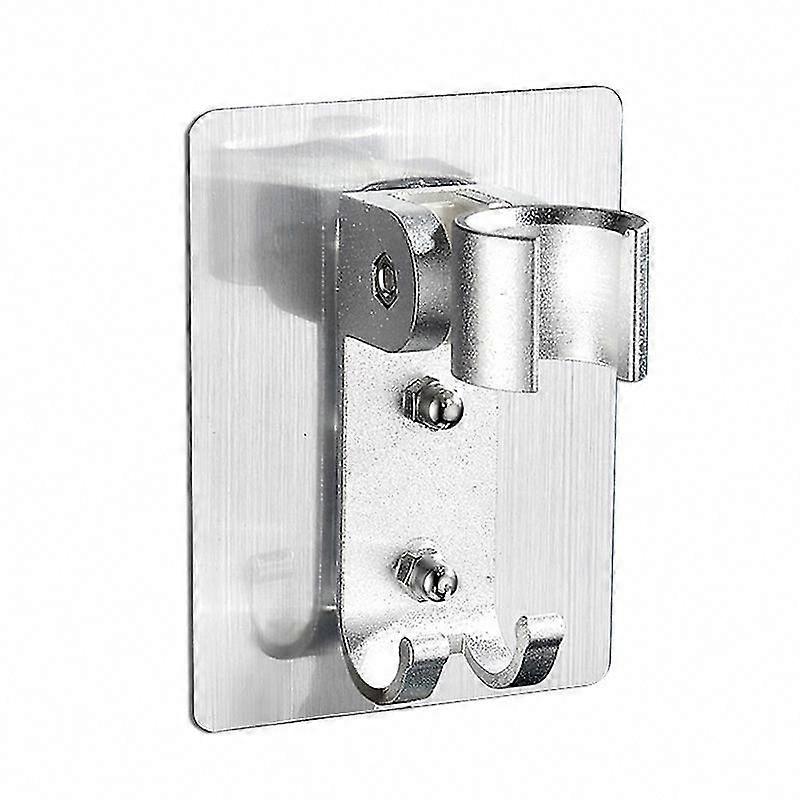 Adjustable 90-Degree Shower Bracket with Strong Glue & Screw Mounting, No Drilling Needed