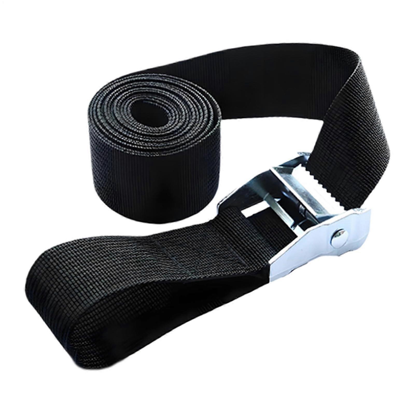Tie Down Straps Adjustable Roof Rack Belt With Steel Alloy Buckle For Trucks And SUVs Heavy Duty Lashing Strap