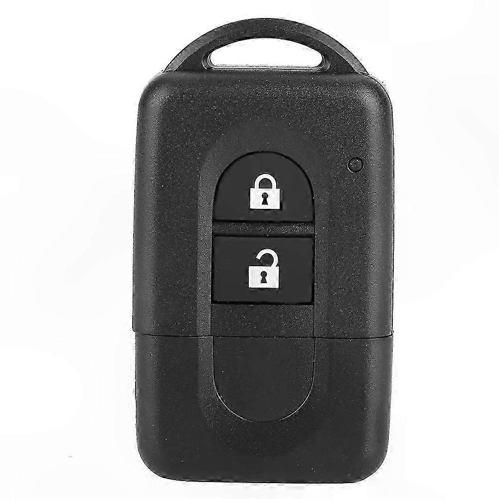 Compact 2-Button Flip Key Case Shell Cover for  Note, X-Trail, Qashqai