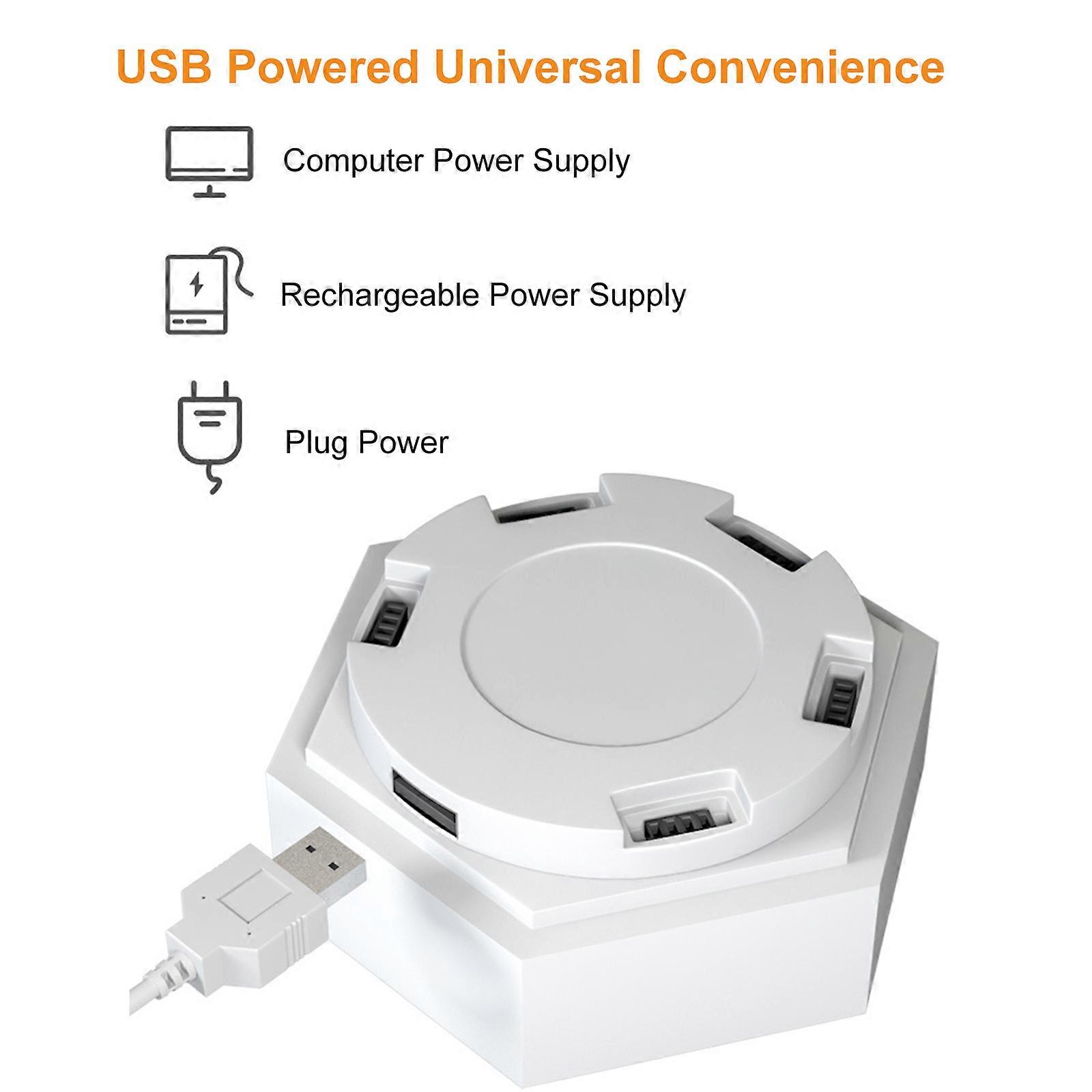 Wall Lamp Creative Night Light LED Bedroom Decorative Hexagonal Module Honeycomb Modeling Lamp Bedside Background Lights