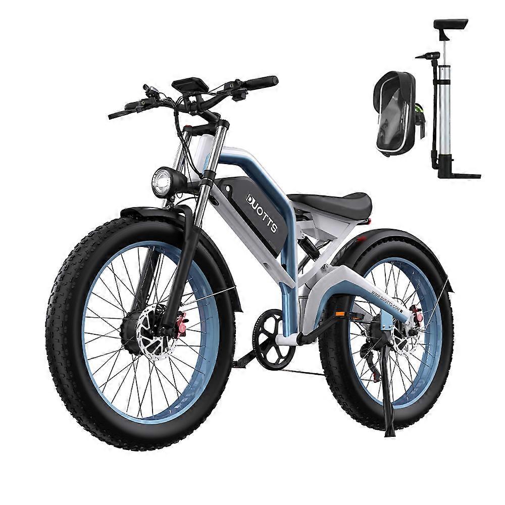 DUOTTS N26 750W Dual Motor 26" Fat Bike 960Wh Moped E-bike 48V 20Ah Battery