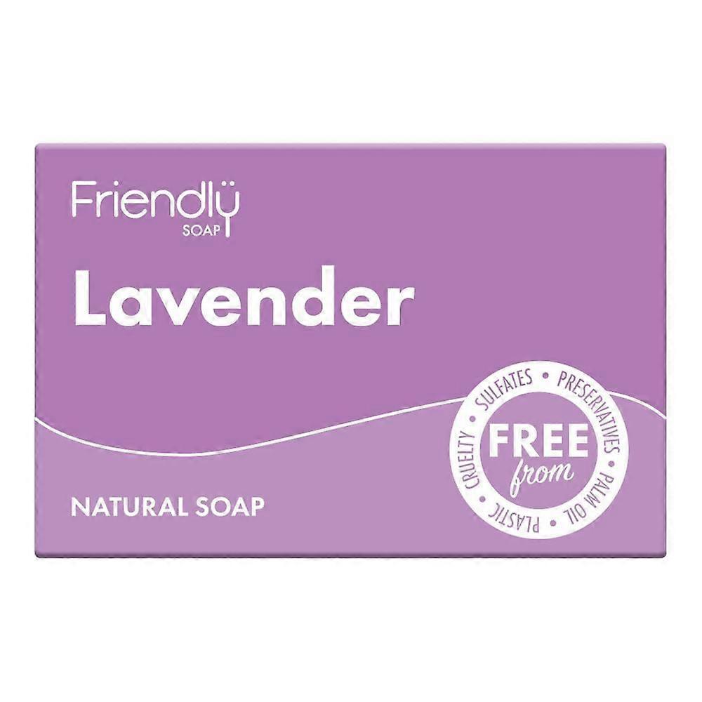 Friendly Soap Lavender Soap 95g - 3 Pack