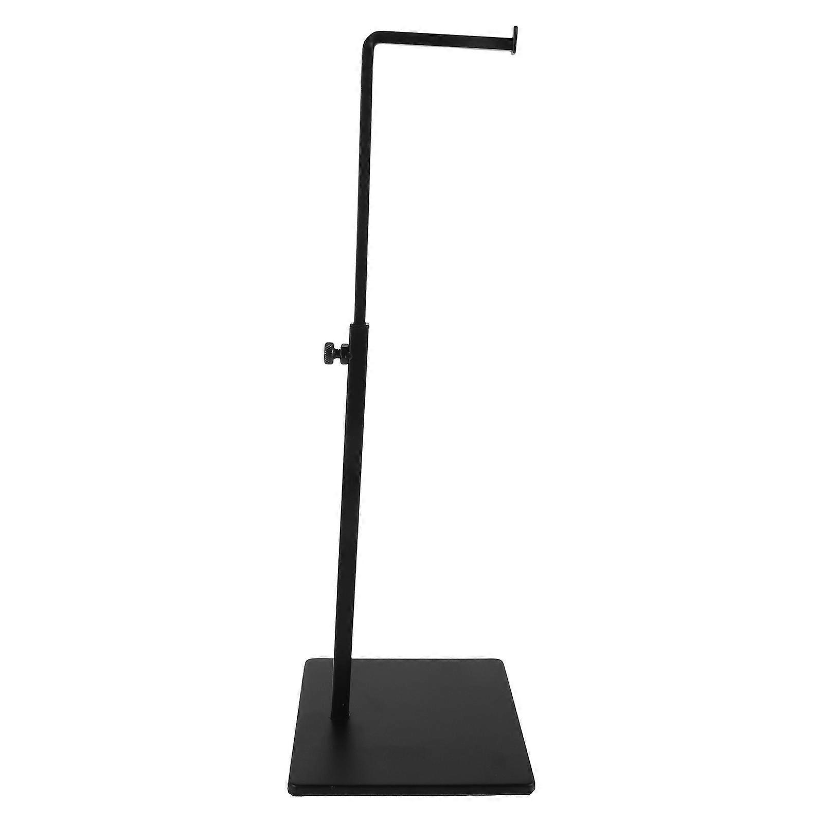 Adjustable Black Doll Posing Stand, Durable Sculpture Base for Action Figures, Precise Support for Collectible Display, Versatile Holder for Home or