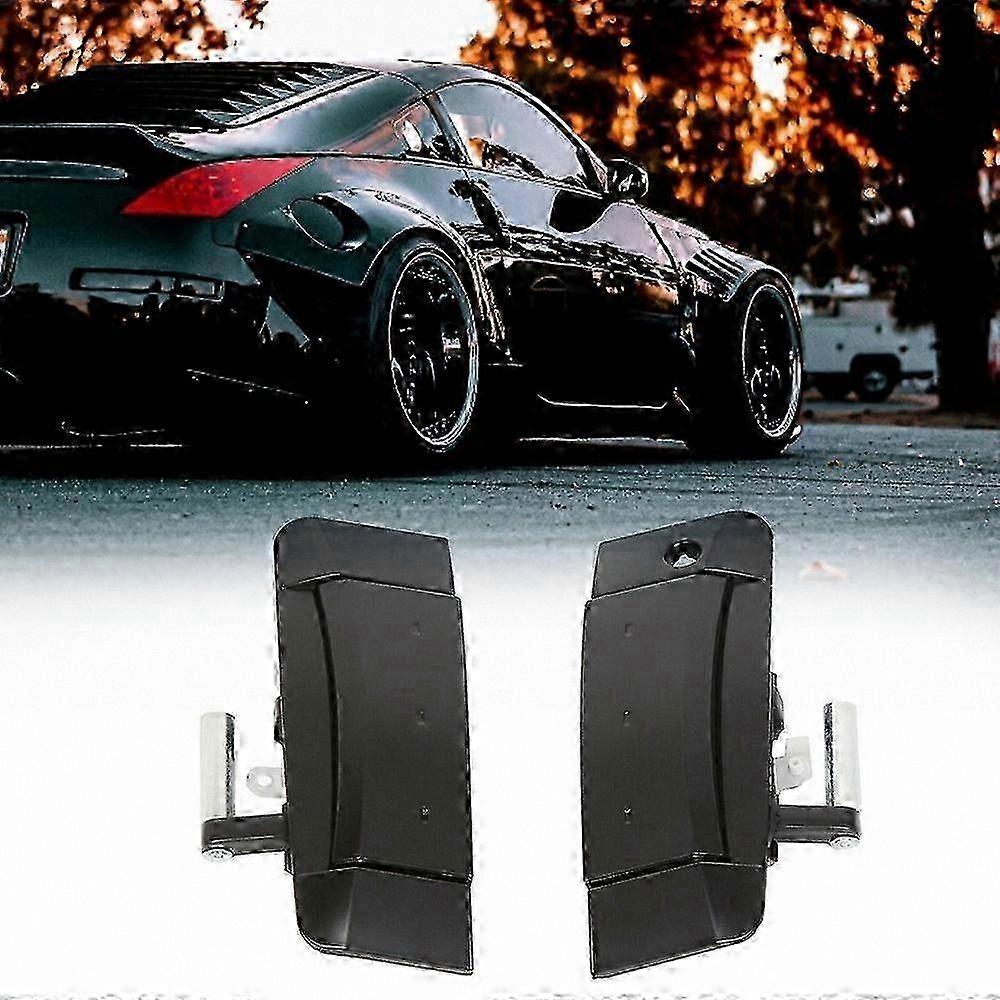 Exterior Door Handle Set for 2003-2009 Coupe - Black Finish, Left & Right Side Replacement