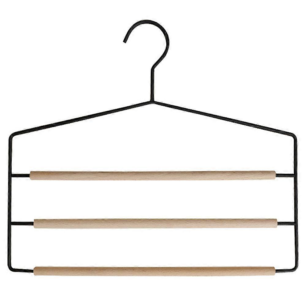 Pants Hanger Trousers Hanger Multi-layer Pants Hanger Space Saving 3-tier Hanger