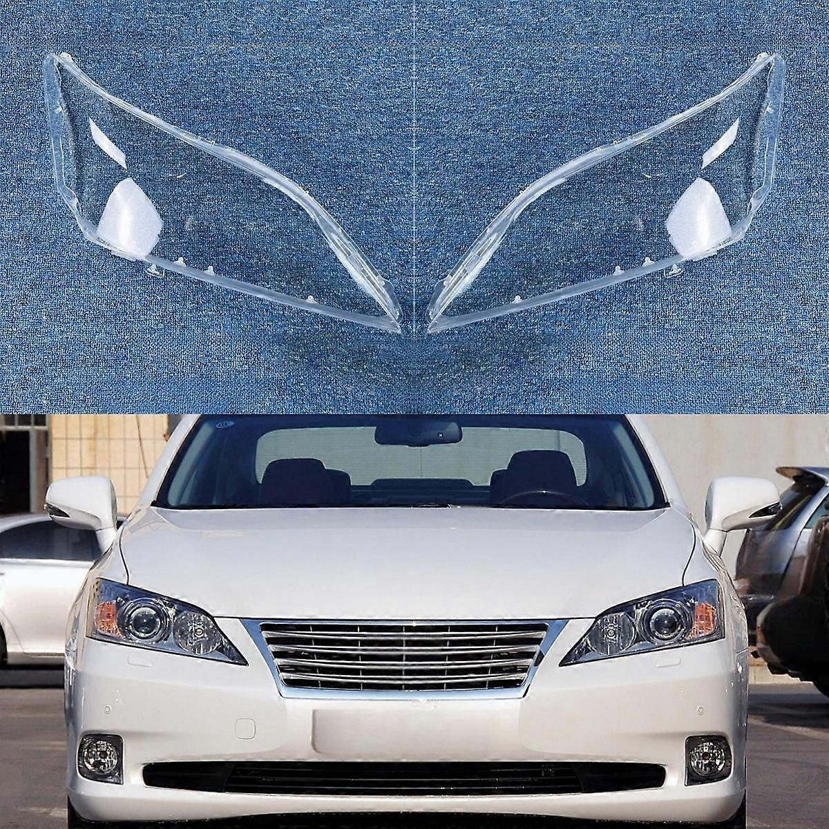 Fantastic For 2009 2010 2011 2012 Lexus ES240 ES350 Headlight Cover Lamp Shade Headlamp Shell Transparent Plexiglass Replace Original Lamp
