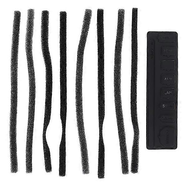 Host Dust Cover Case Dust Net Set Dustproof Mesh Jack Stopper Pack Kits for PS4 PRO