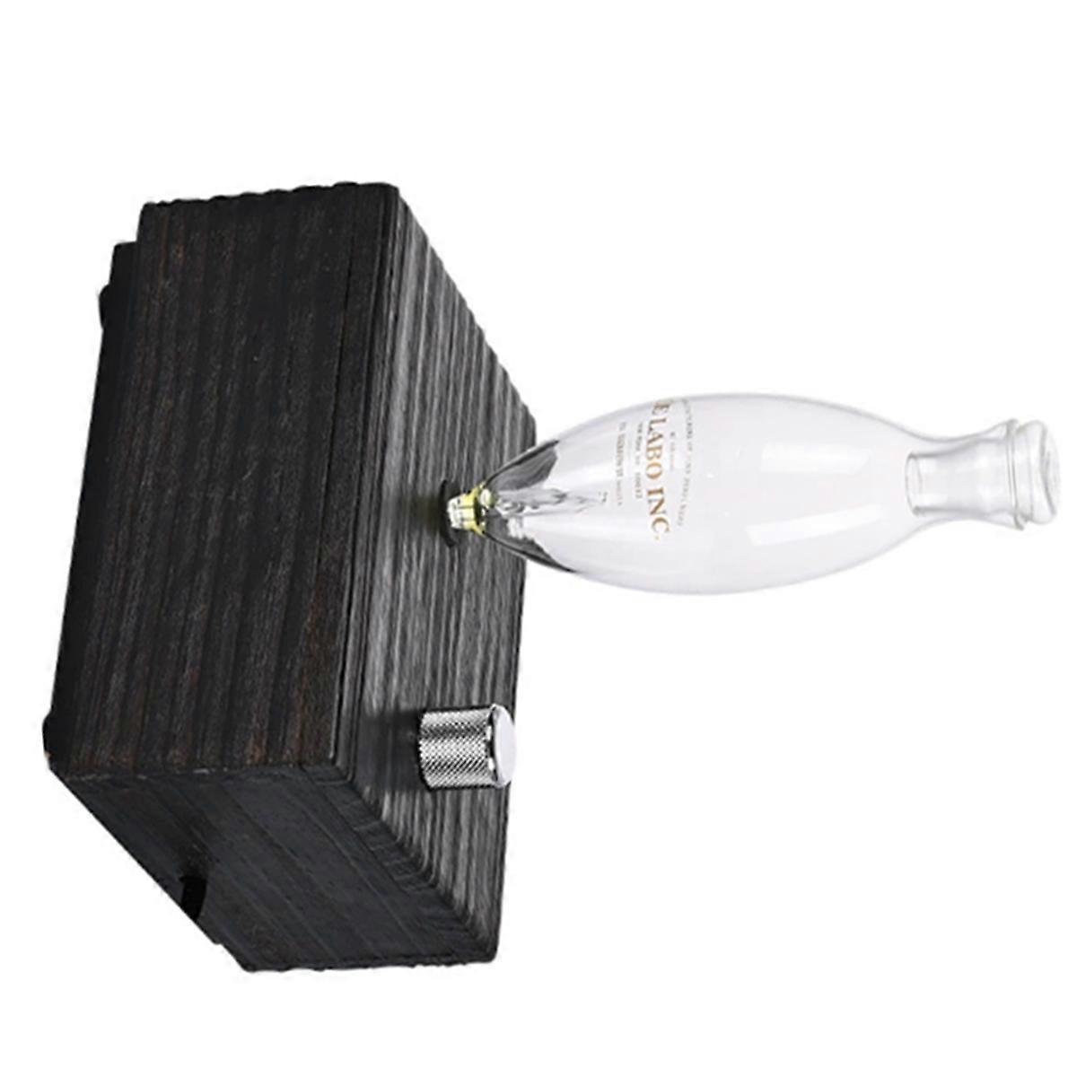 Waterless Pure Essential Oil Diffuser Nebulizer Aromatherapy Diffuser Electric Wooden Glass Aroma Essential Diffusers