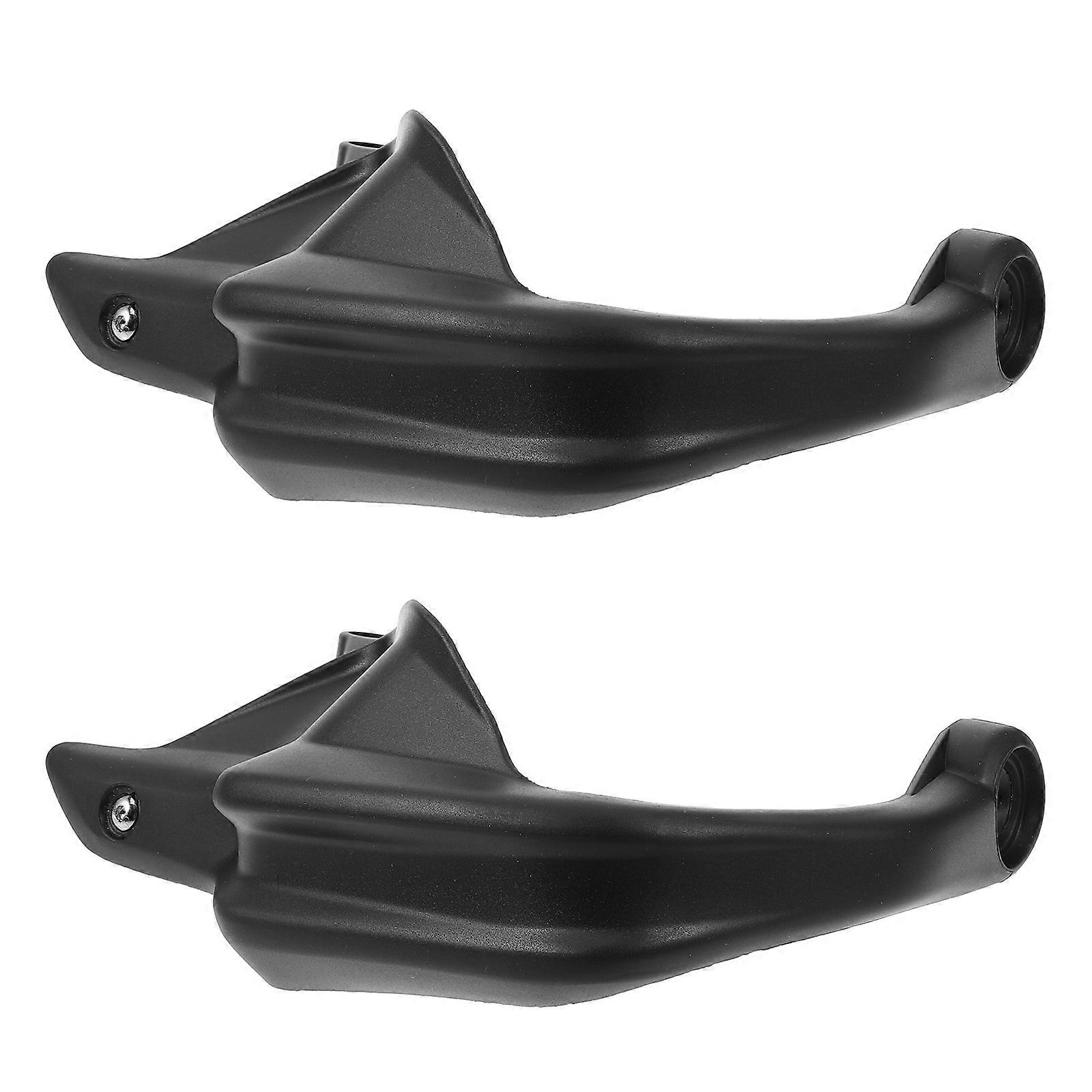 Guard Handlebar Protector Handgrip Guard Motorcycle Accessories Black Plastic And Metal Prevents Accidental Bumps And Scratches 1 Pair