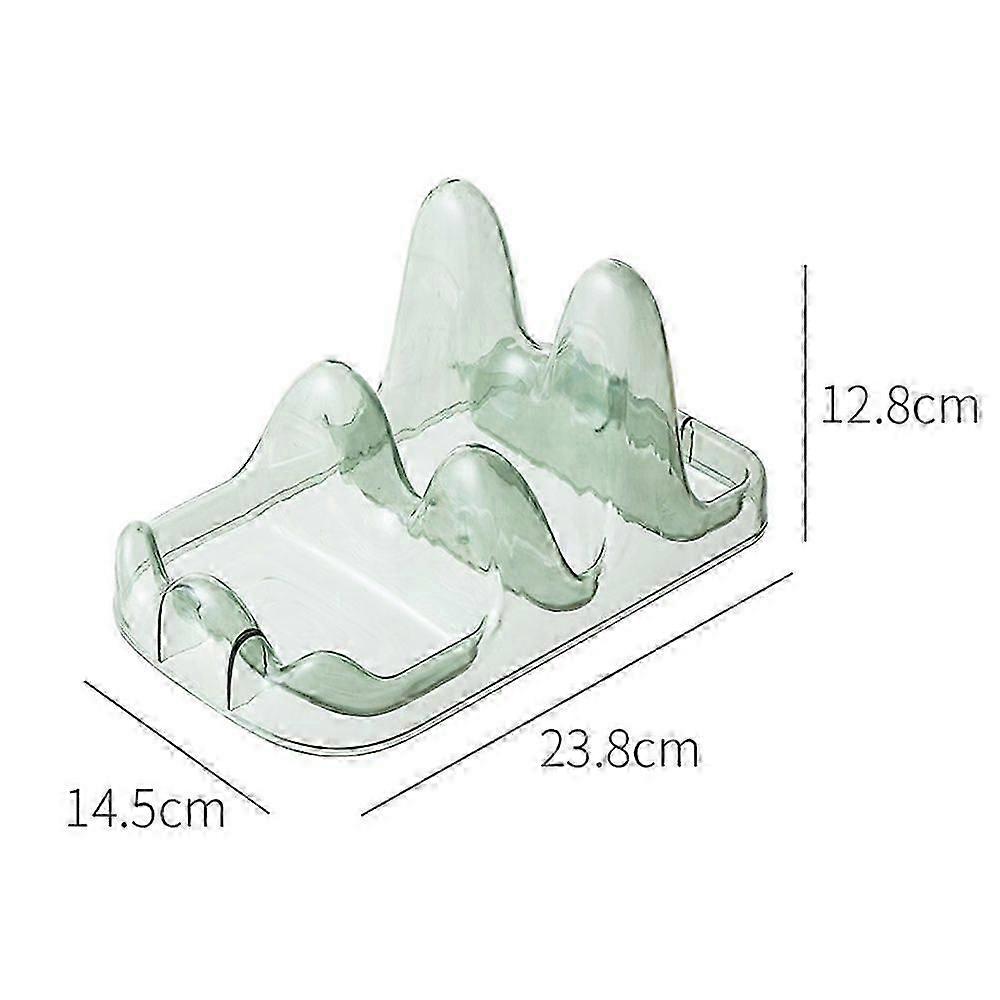 مسند ملعقة مع حامل غطاء ملحق مطبخ متعدد الوظائف