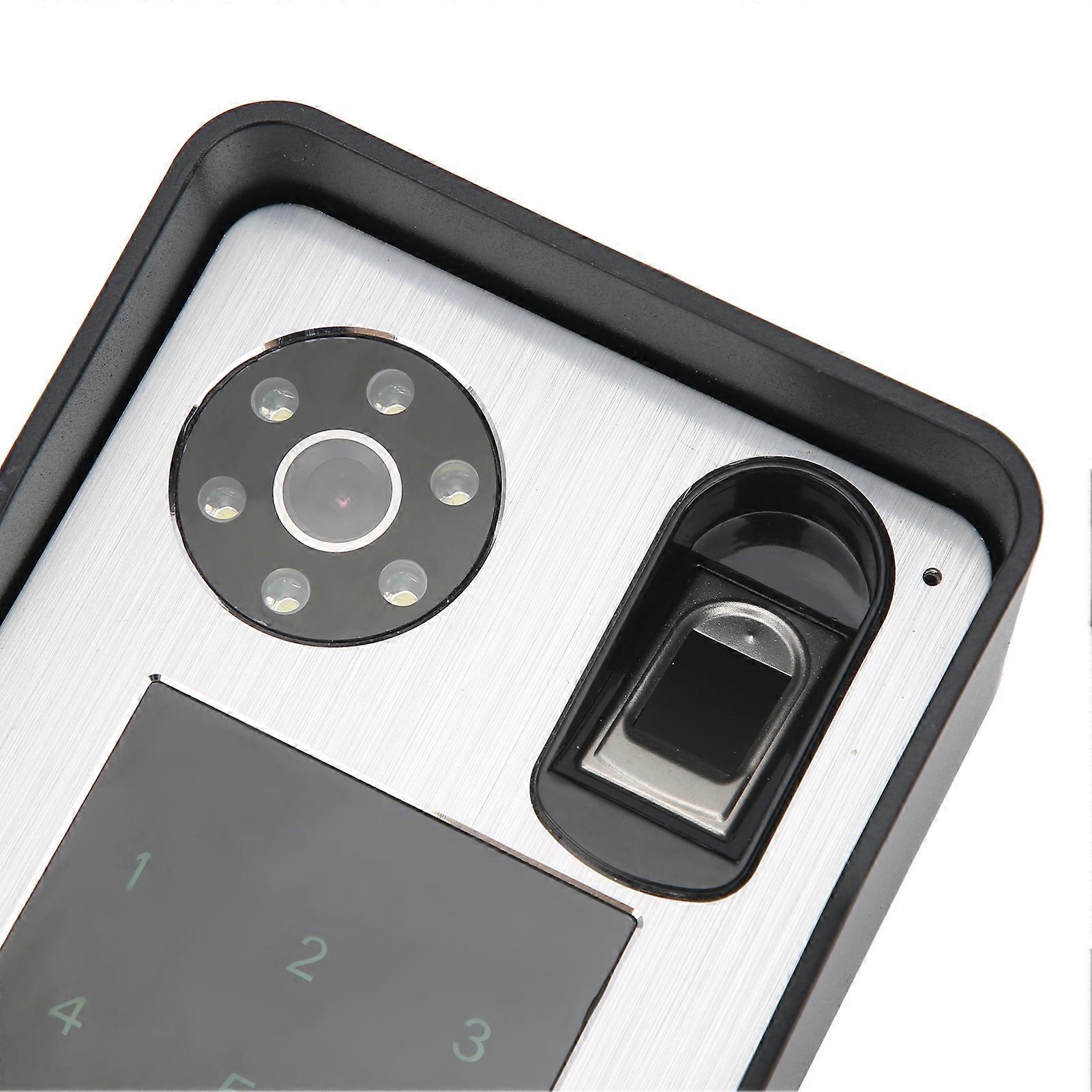 7in 2-Wire Video Doorbell Intercom Fingerprint Password Unlock