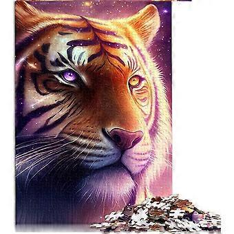 rompecabezas para adultos 300 rompecabezas de tigre galáctico para regalos de rompecabezas de Navidad de rompecabezas de maderaWD406