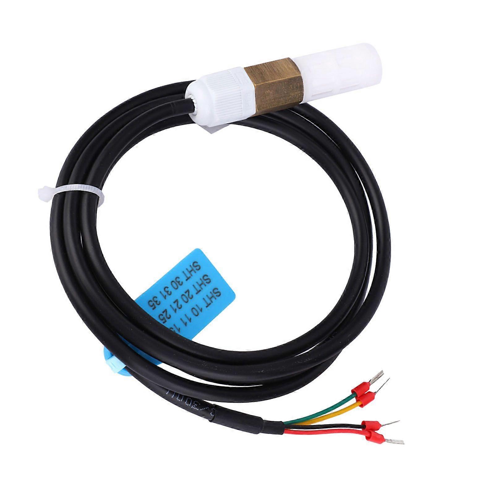 Digital Temperature Humidity Sensor Copper Plastic Housing High Accuracy for Soil (SHT35)