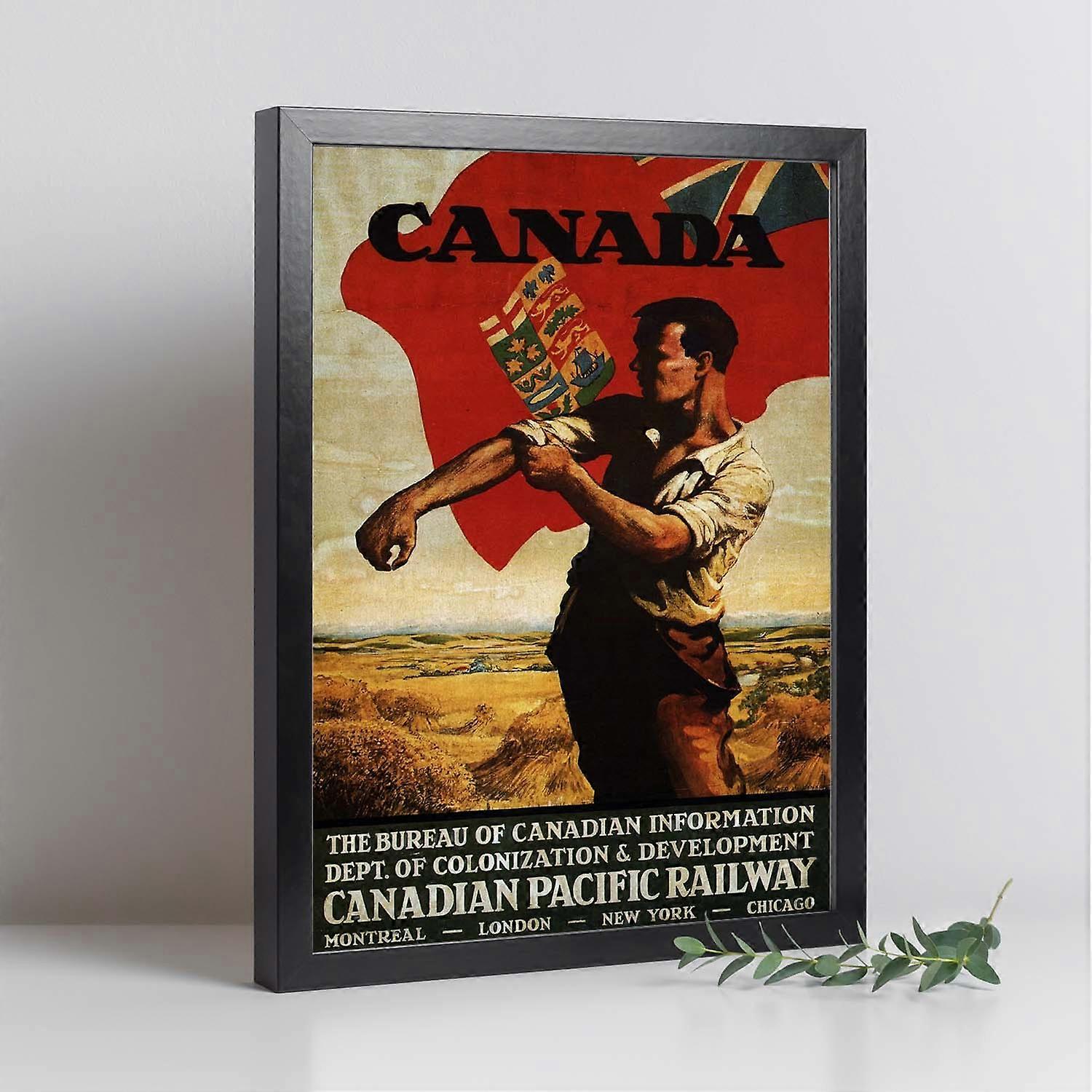 Affiche vintage Canada