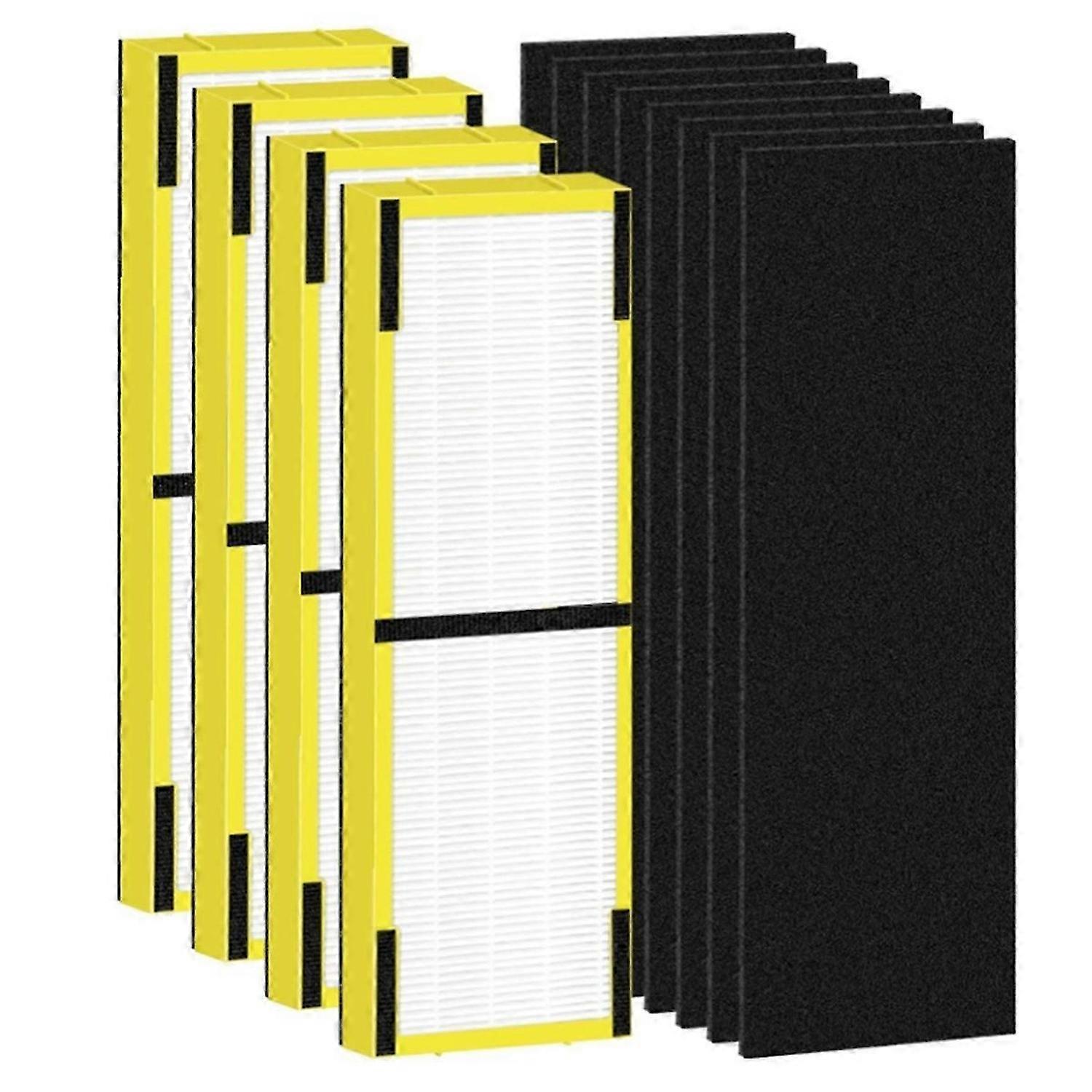 4+8PCS FLT4825 HEPA Filter B Replacement Compatible for G-Guardian Air Purifiers AC4825/4825E/4825W/