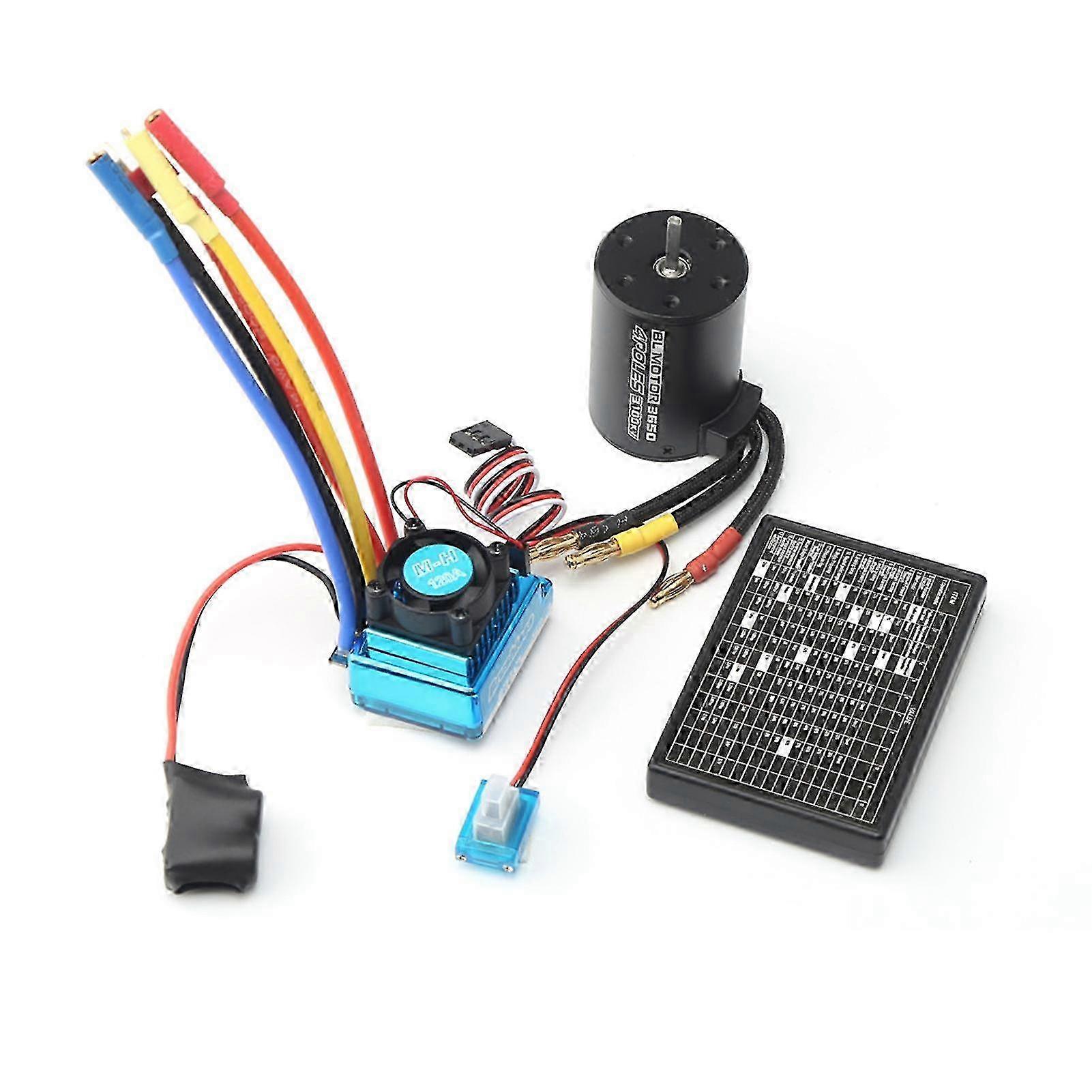 Brushless Motor 3100kv With Brushless Esc Programming Card