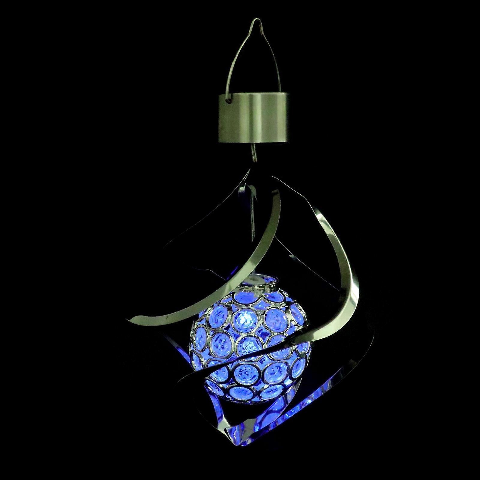 Solar Wind Chimes Hanging Light for Garden Decoration