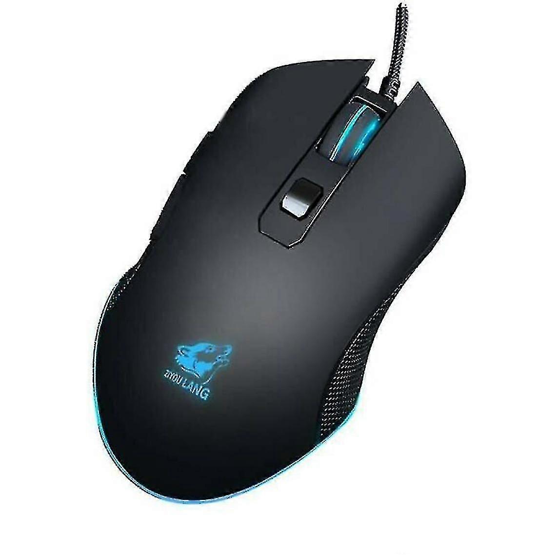 Gaming Mouse 3200dpi Wired Rgb Backlit Optical Usb Mouse For Laptop Pc