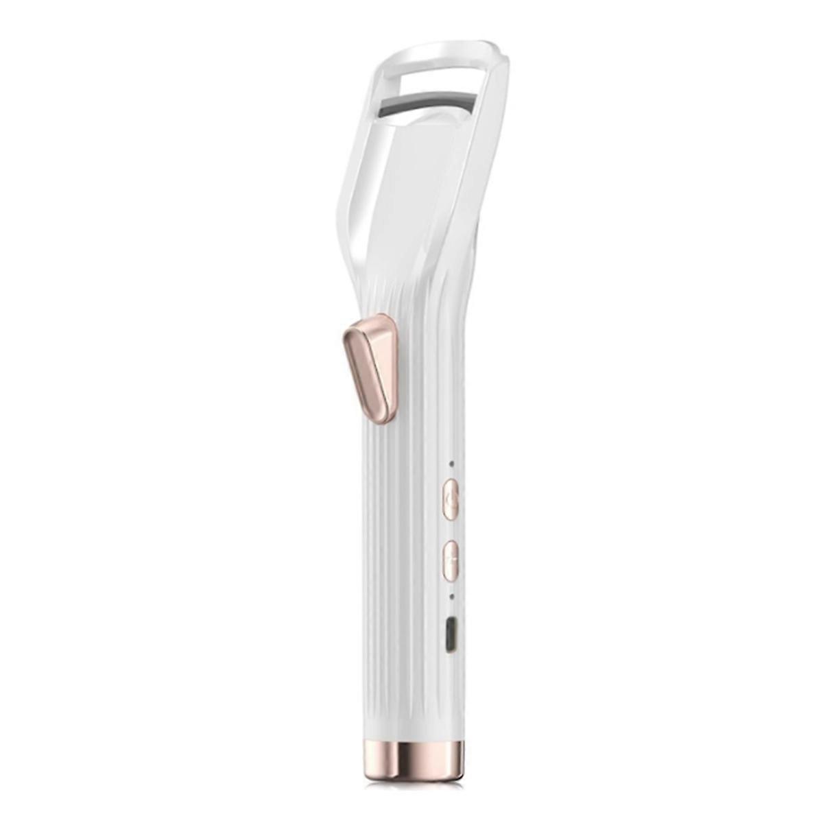 Heated Eyelash Curler Premium PRO - Fast Heat Up in 8s - 24 Hours Long Lasting - Rechargeable Electric Eyelash Curler
