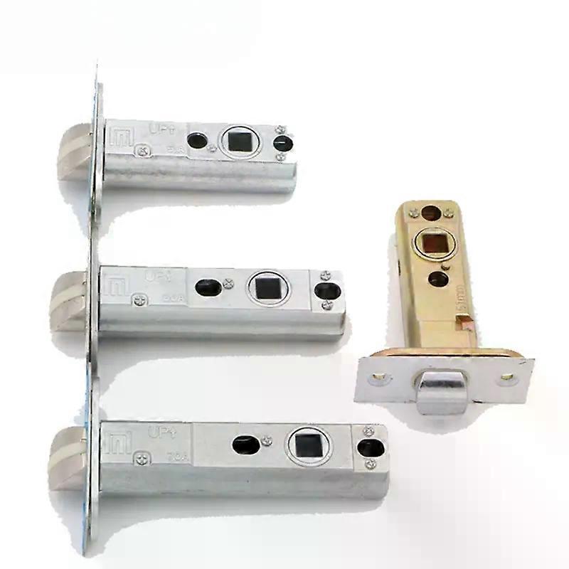 Bathroom alloy single deadbolt lock cylinder Various padding margins Three-bar Single tongue lock body Universal lock tongue