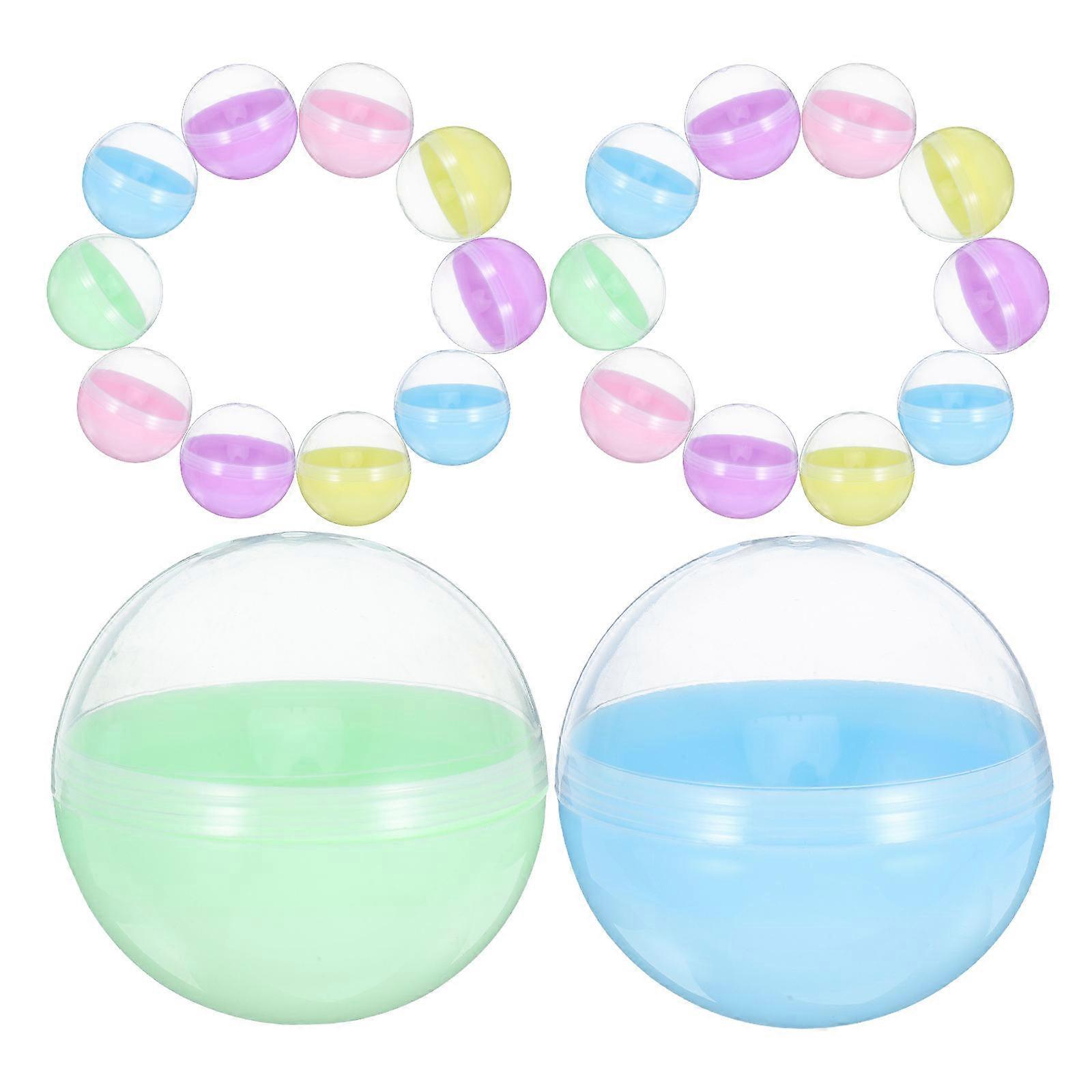 Plastic Round Containers 100 Pcs Assorted Color Perfect For Schools Malls And Interactive Displays