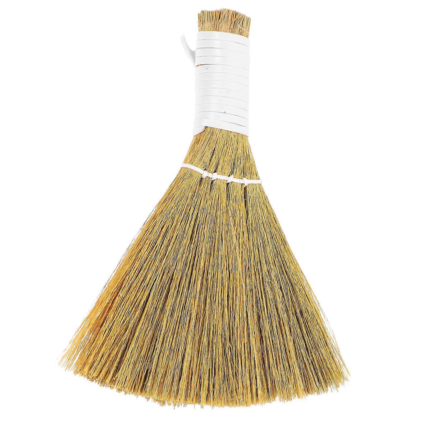 Mini Handheld Broom Brush for Household Cleaning 4Pcs White