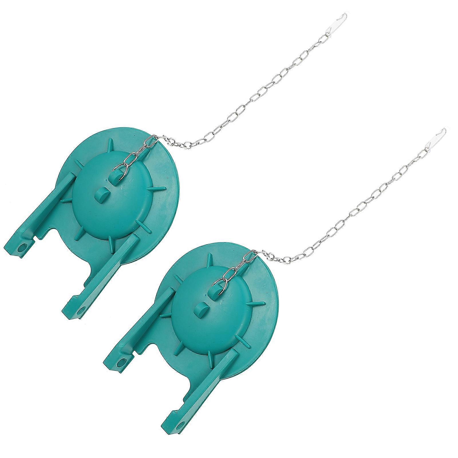 Toilet Flapper Rubber Toilet Drain Valves Flush Replacement Set of 4