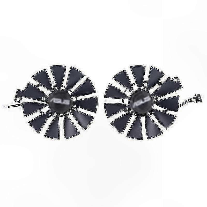 Dual Advanced OC Fans for RTX 2060 2070 2080 Graphics Cards with 4-Pin Connection and 87mm Size Replacement Cooling Solution