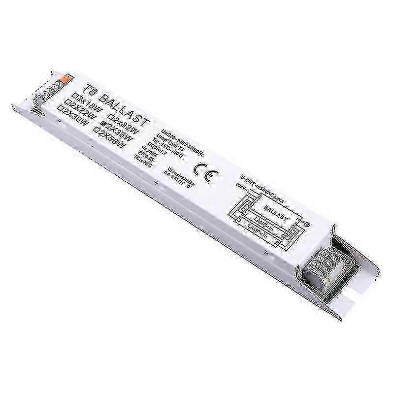 T8 Electronic Ballast Fluorescent Lamp Ballasts - 220-240v Ac, 2x36w, Wide Voltage