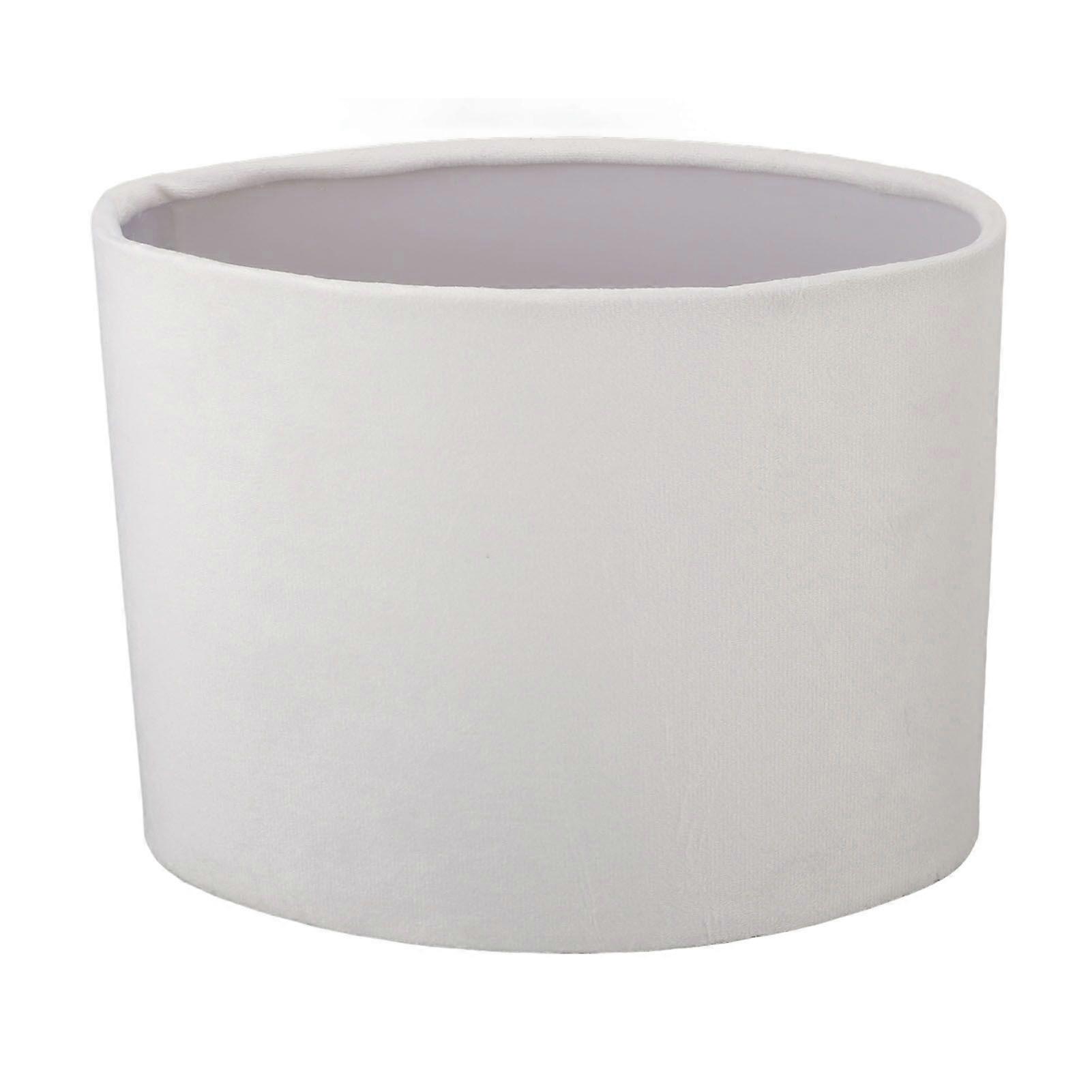 Oval Lamp Shade Cloth Lampshade E27 E14 Universal Use Modern Lamp Cover for Table Floor Lamp White