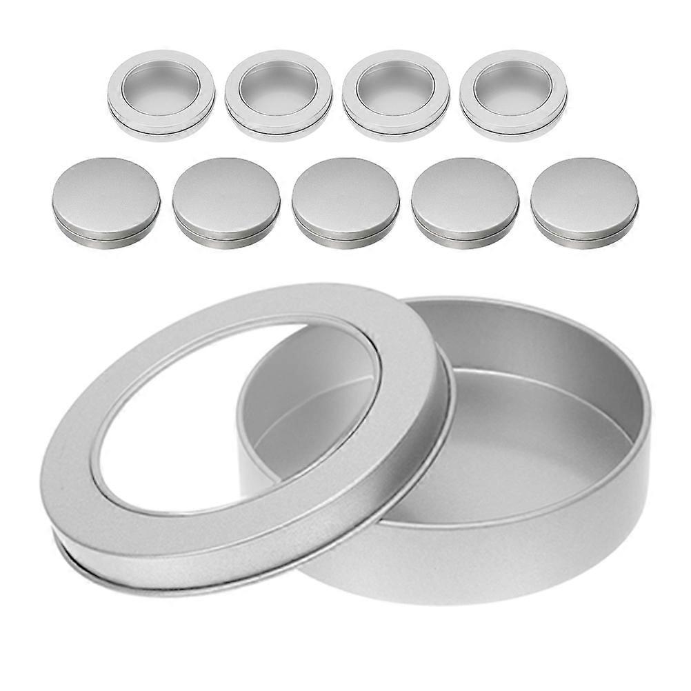 Small Food Packaging Boxes Candy Game Tin for Party Storage 50Pcs