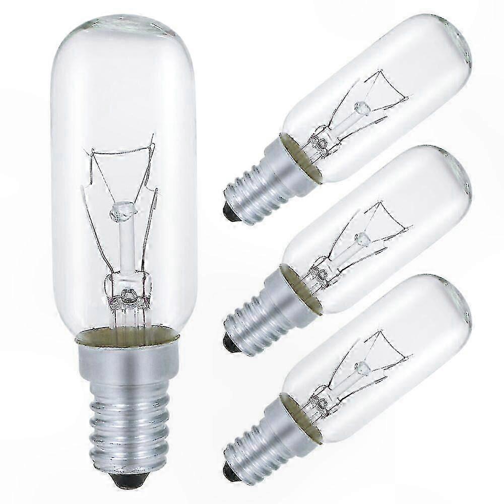 4-Pack Dimmable E14 Bulb, 40W T25 Warm White Lamp, 230V Energy Efficient Lighting Solution